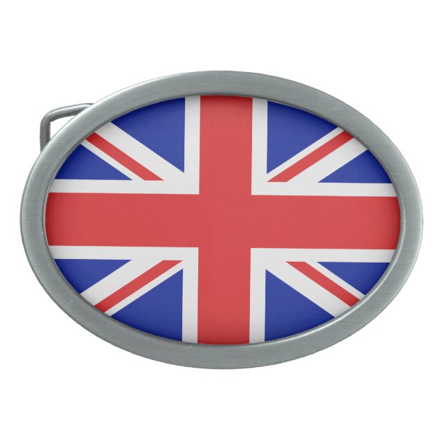 Belt Buckle-British Flag Buckle (Front)