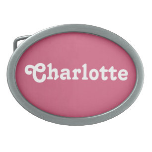 Belt Buckle Charlotte