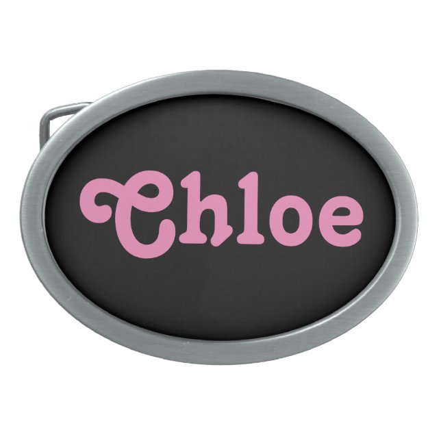 Belt Buckle Chloe (Front)