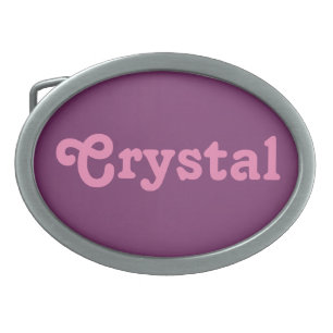Belt Buckle Crystal