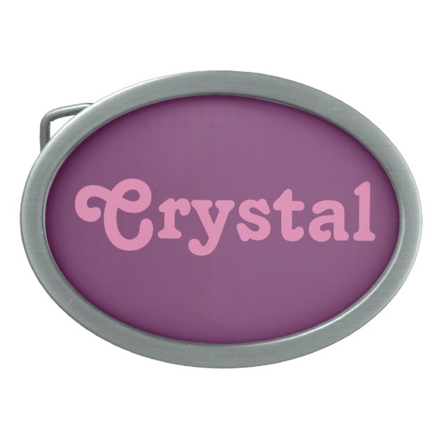 Belt Buckle Crystal (Front)