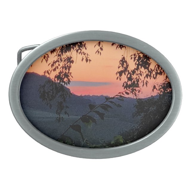 Belt buckle Customizable West Virginia (Front)