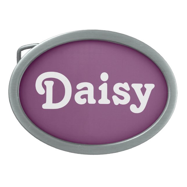 Belt Buckle Daisy (Front)