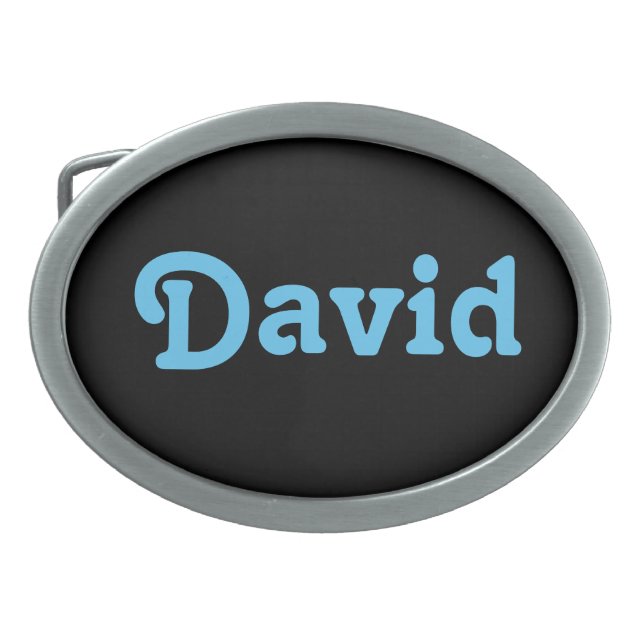 Belt Buckle David (Front)