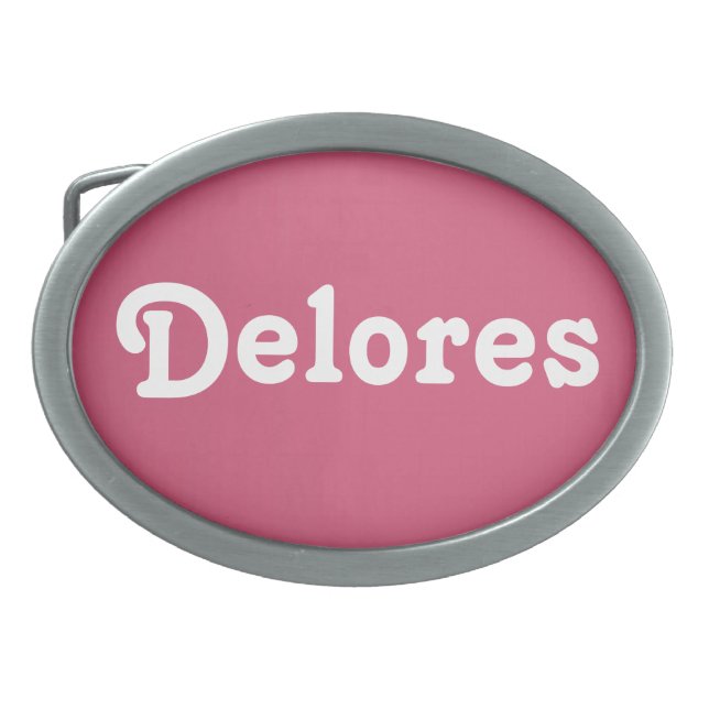 Belt Buckle Delores (Front)