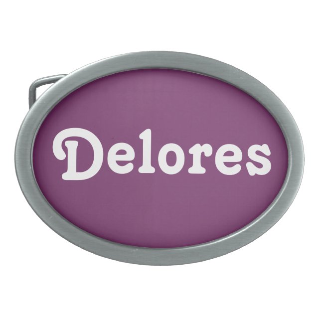 Belt Buckle Delores (Front)