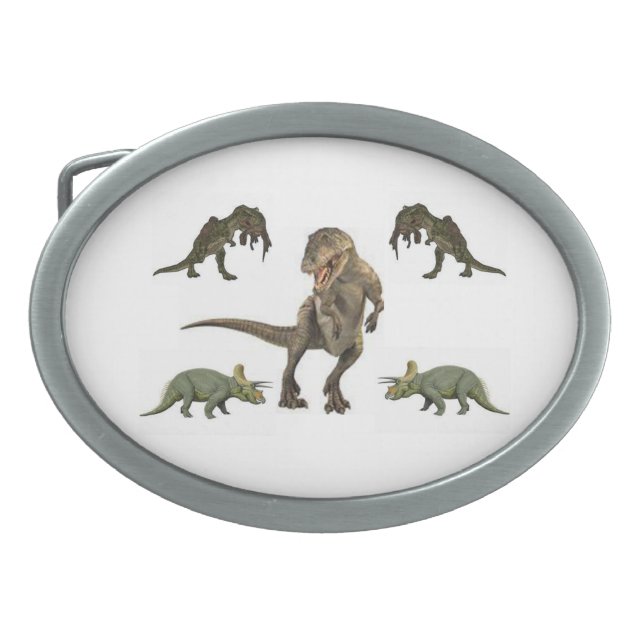 Belt Buckle Dinosaur (Front)