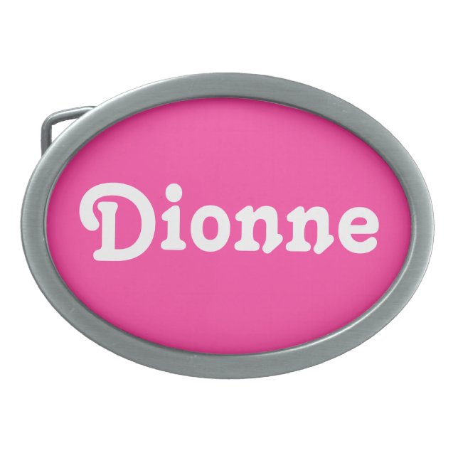 Belt Buckle Dionne (Front)