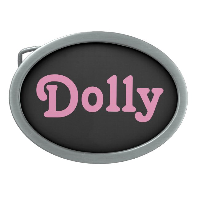 Belt Buckle Dolly (Front)