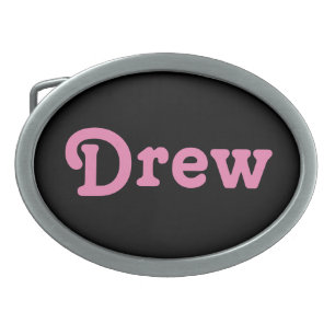 Belt Buckle Drew