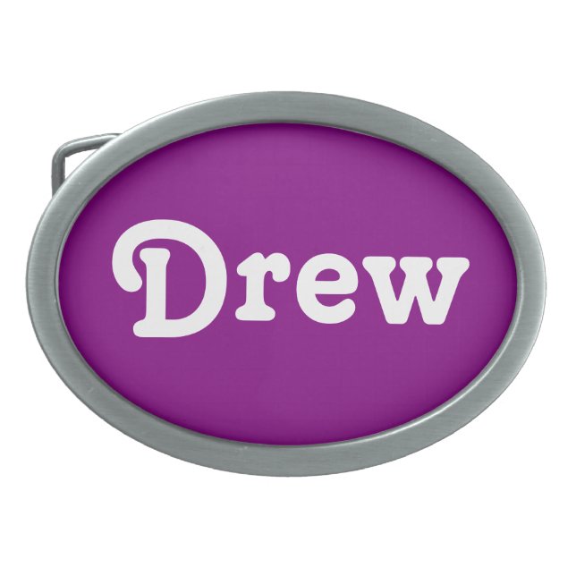 Belt Buckle Drew (Front)