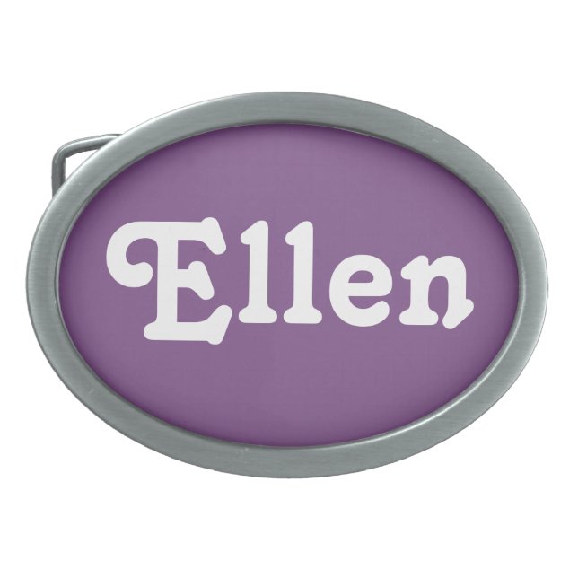 Belt Buckle Ellen (Front)