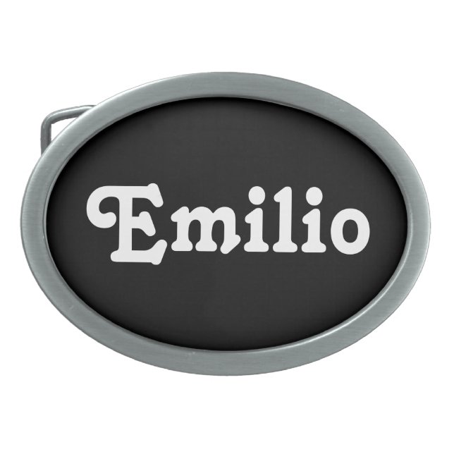 Belt Buckle Emilio (Front)