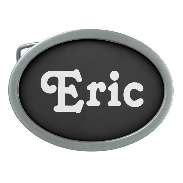Belt Buckle Eric (Front)