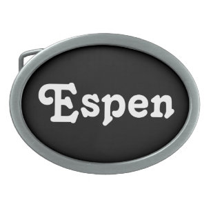 Belt Buckle Espen