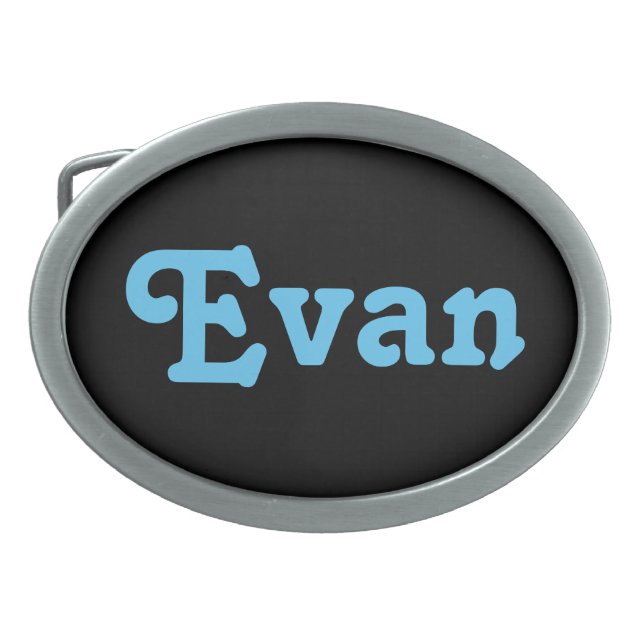 Belt Buckle Evan (Front)