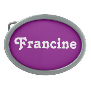 Belt Buckle Francine