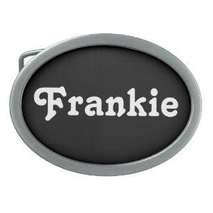 Belt Buckle Frankie