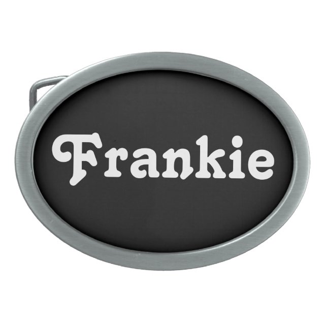 Belt Buckle Frankie (Front)