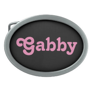 Belt Buckle Gabby
