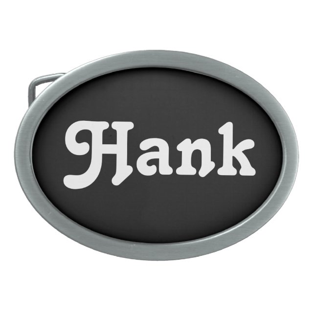 Belt Buckle Hank (Front)