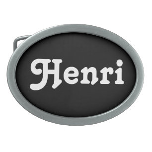 Belt Buckle Henri