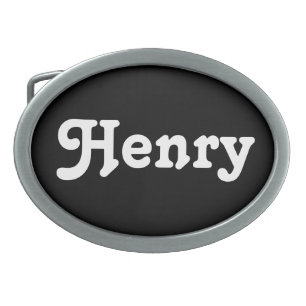 Belt Buckle Henry