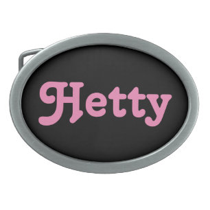Belt Buckle Hetty