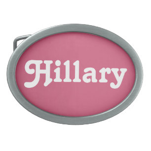 Belt Buckle Hillary