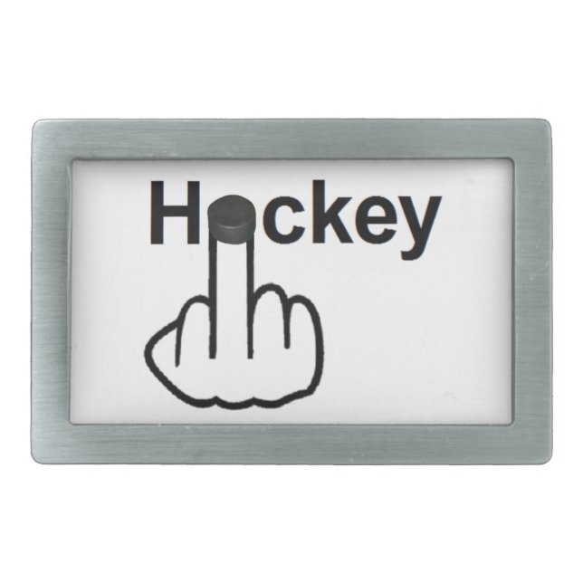 Belt Buckle Hockey Flip (Front)