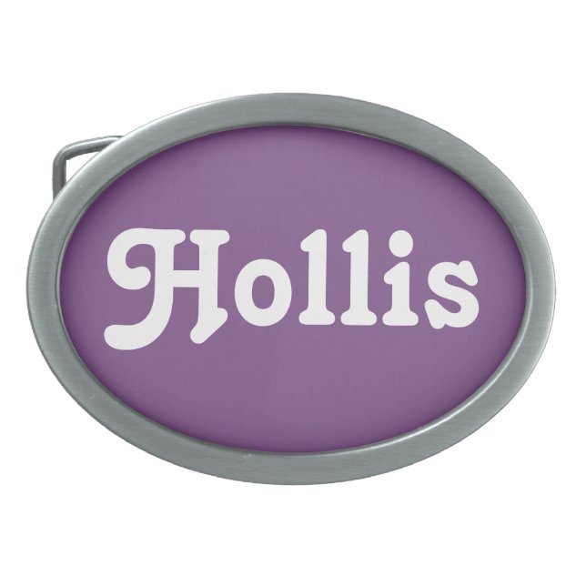 Belt Buckle Hollis (Front)