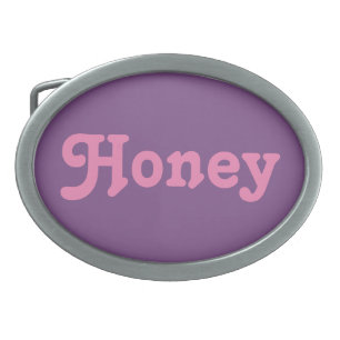 Belt Buckle Honey