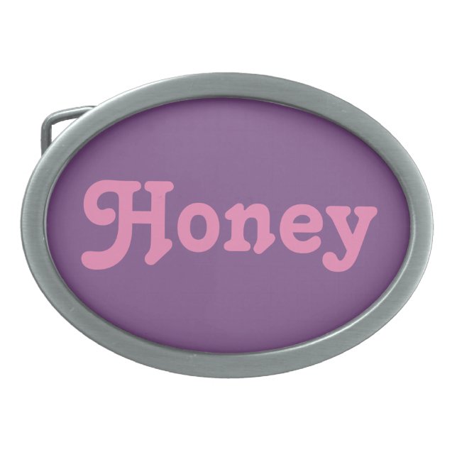 Belt Buckle Honey (Front)