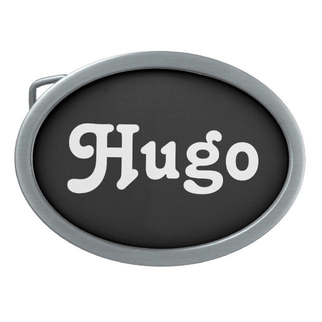 Belt Buckle Hugo (Front)