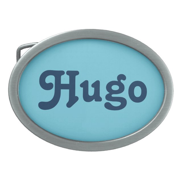 Belt Buckle Hugo (Front)