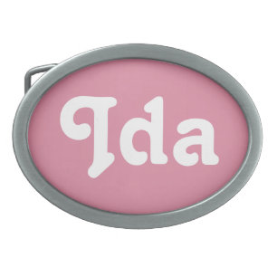 Belt Buckle Ida