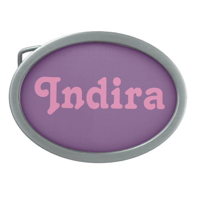 Belt Buckle Indira (Front)