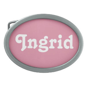 Belt Buckle Ingrid