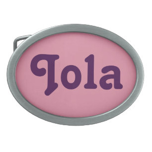 Belt Buckle Iola