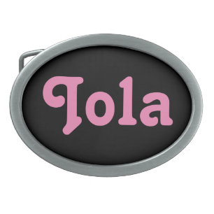 Belt Buckle Iola