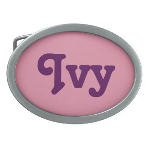 Belt Buckle Ivy