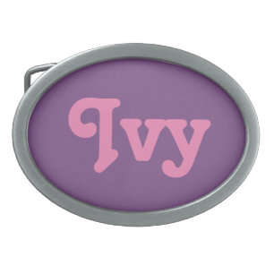 Belt Buckle Ivy