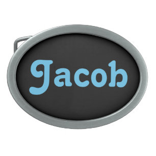Belt Buckle Jacob