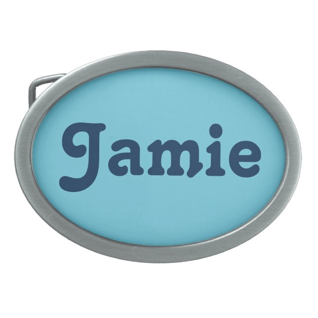 Belt Buckle Jamie (Front)