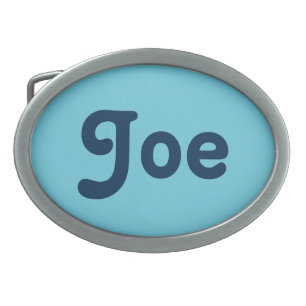 Belt Buckle Joe