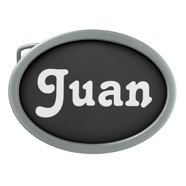 Belt Buckle Juan (Front)