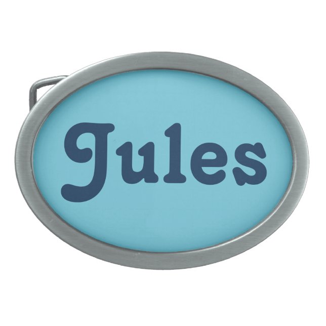 Belt Buckle Jules (Front)