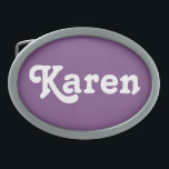 Belt Buckle Karen<br><div class="desc">Belt Buckle Karen</div>