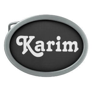 Belt Buckle Karim