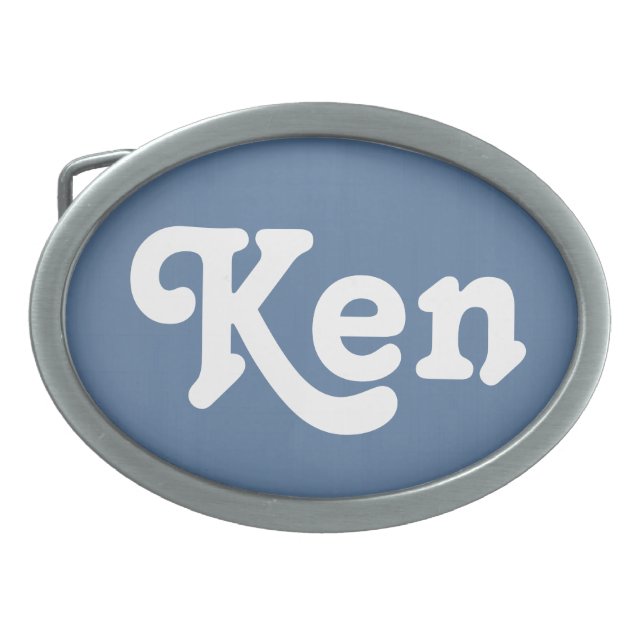 Belt Buckle Ken (Front)